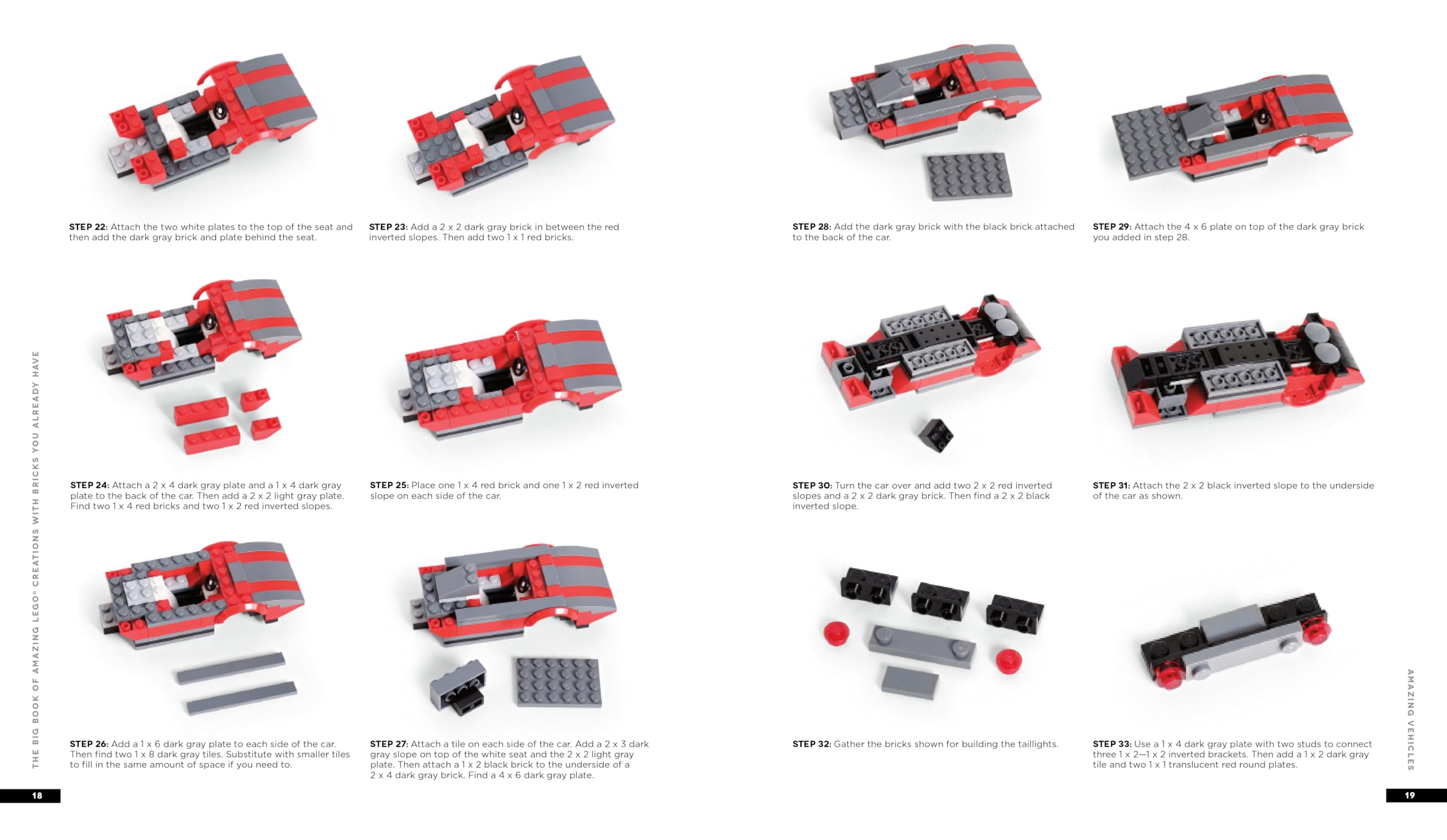 The Big Book of Amazing LEGO Creations with Bricks You Already Have: 75+ Brand-New Vehicles, Robots, Dragons, Castles, Games and Other Projects for Endless Creative Play