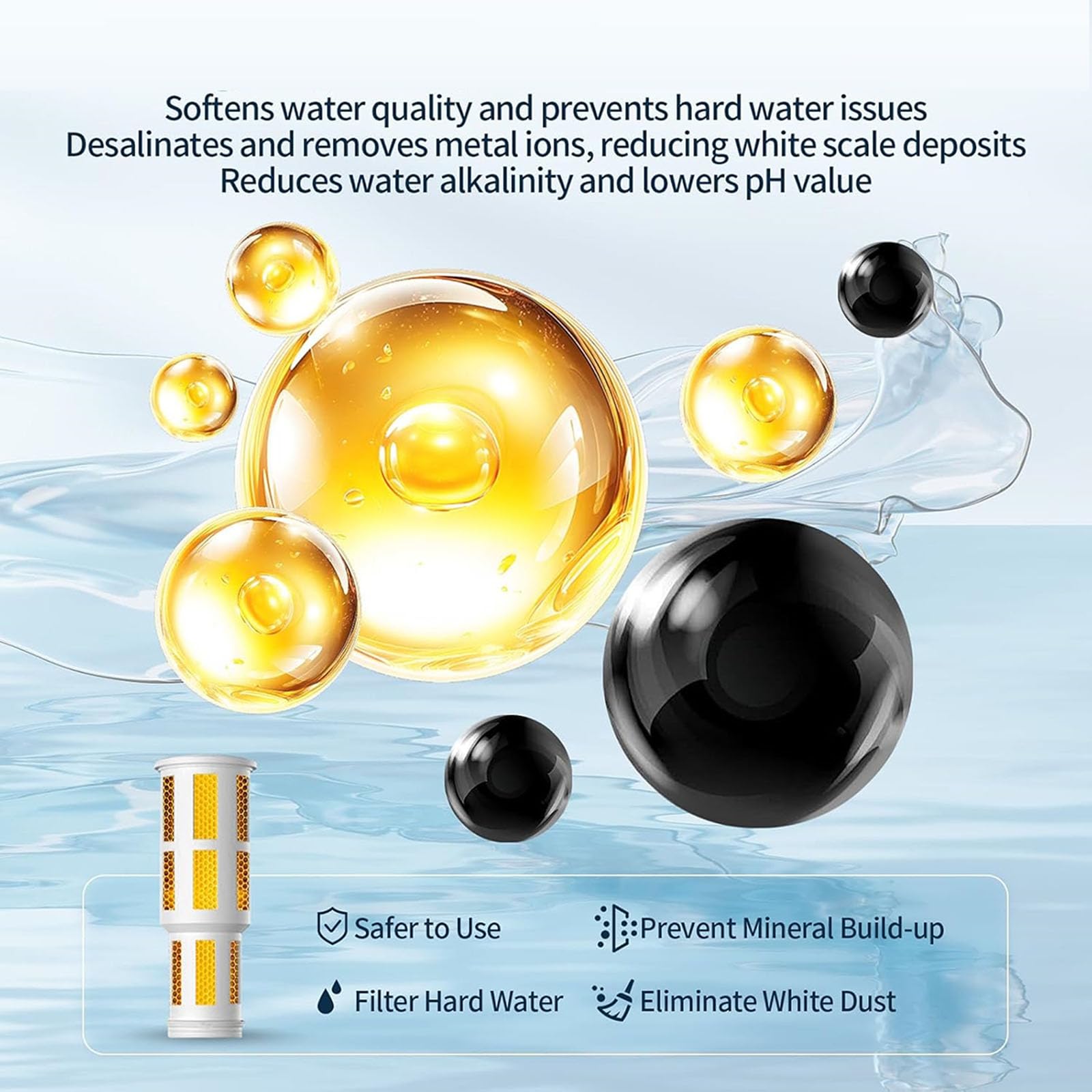 Cartucho de desmineralización de repuesto para humidificador HM306 HM311 HM311S HM524 HM524S