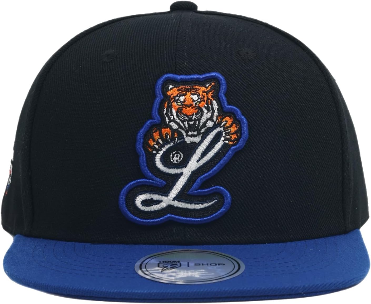 Tigres del Licey Black and Blue Adjustable Baseball Hat. Gorra Azul y Negra