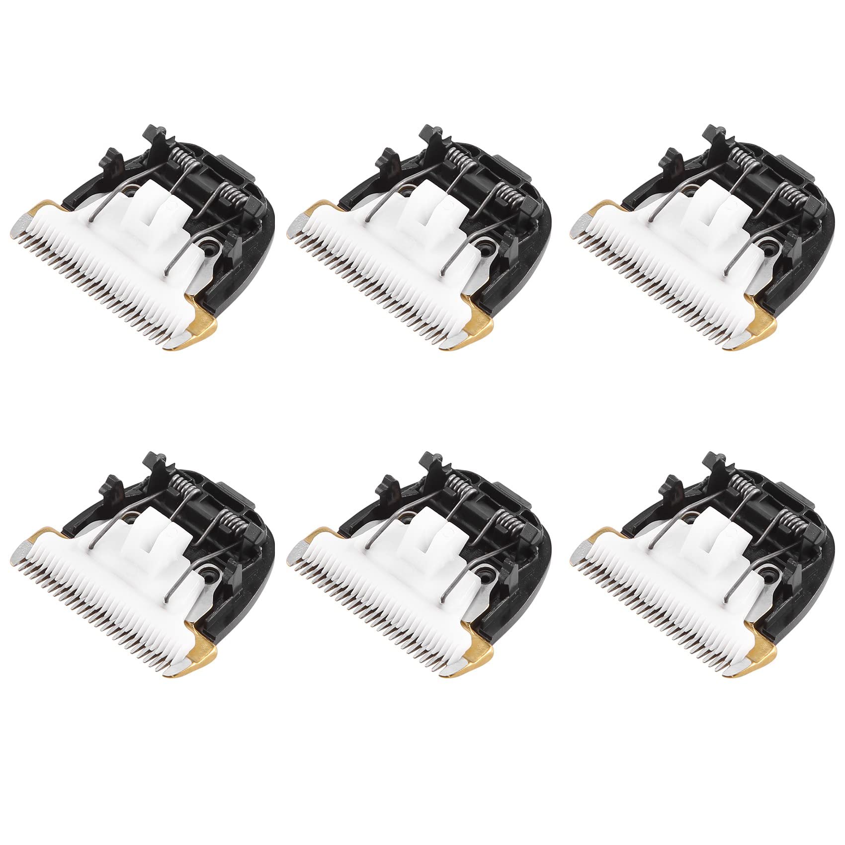 6X Grooming Ceramic Cutter Blade 40mm 24 Teeth for Animal Clipper Trimmer