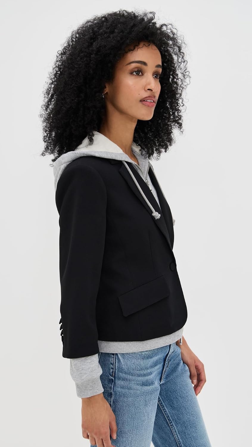 Cinq à Sept Womens Zip Up Le Petit Khloe Blazer - Image 4