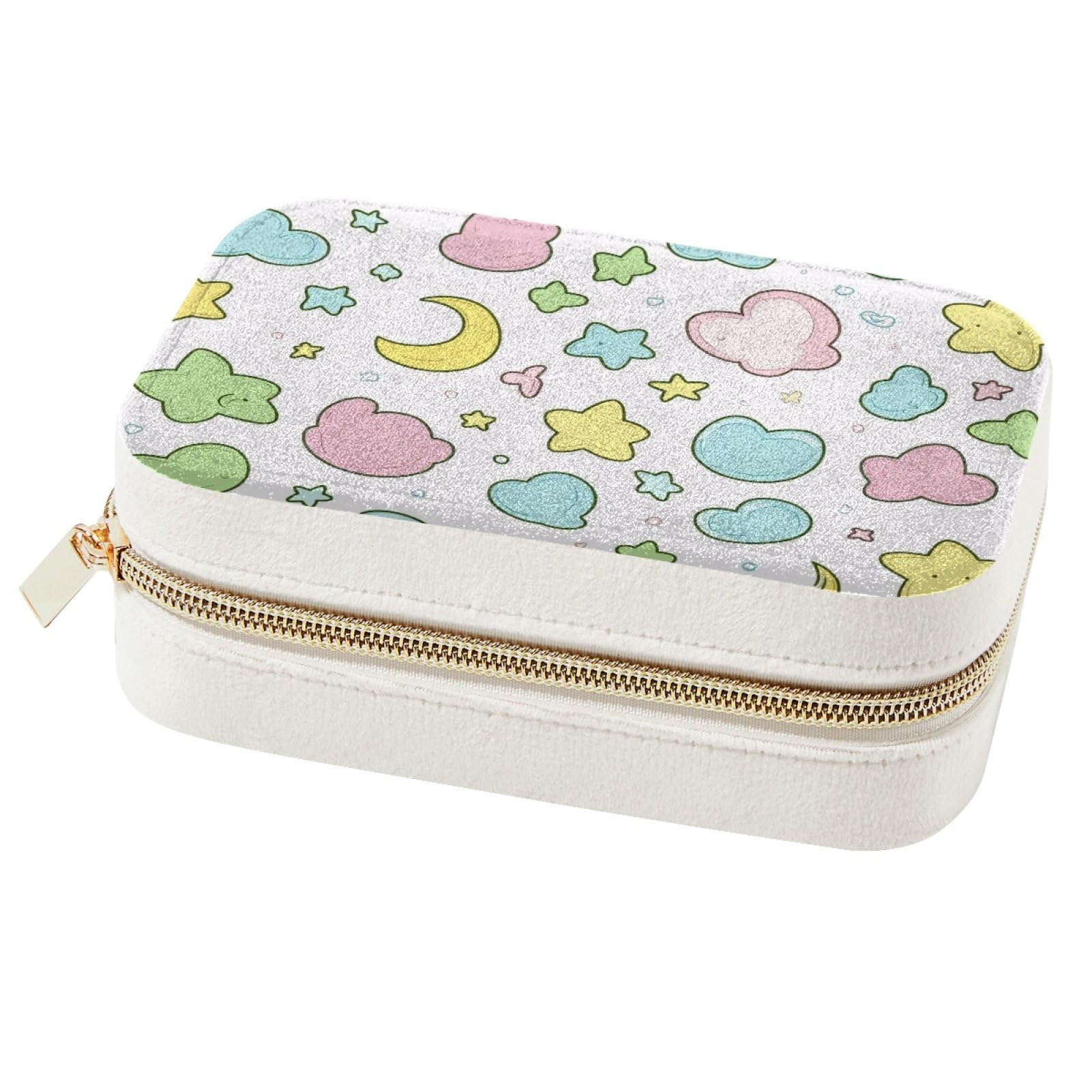 Organisateur de bijoux de voyage dessin animé : vos accessoires partout