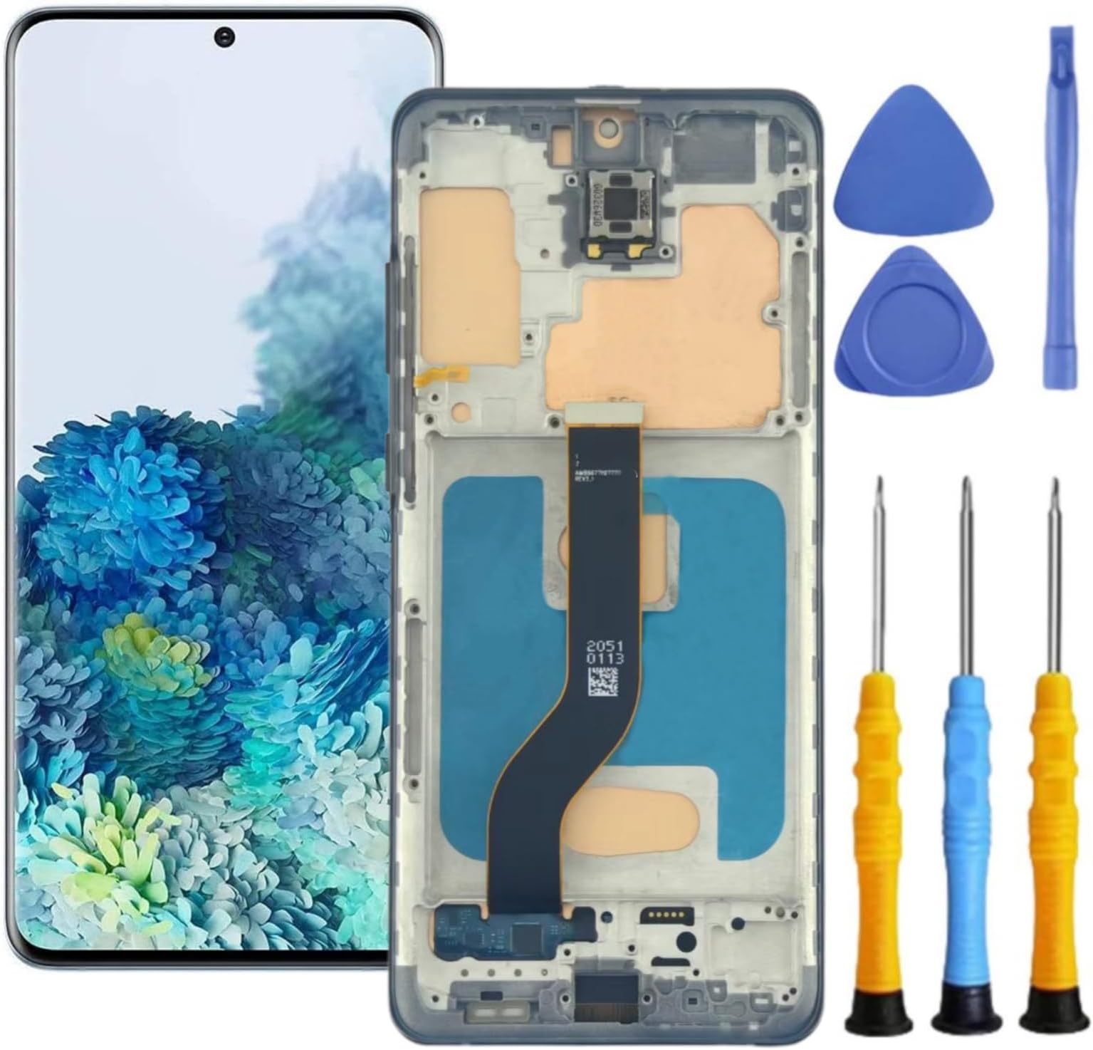 for Samsung Galaxy S20 Plus 5G Screen Replacement for Samsung S20+ Plus Screen Replacement WIth Frame For Samsung S20 Plus LCD Display Digitizer SM-G985u G985w G986u G986w Touch Screen Assembly