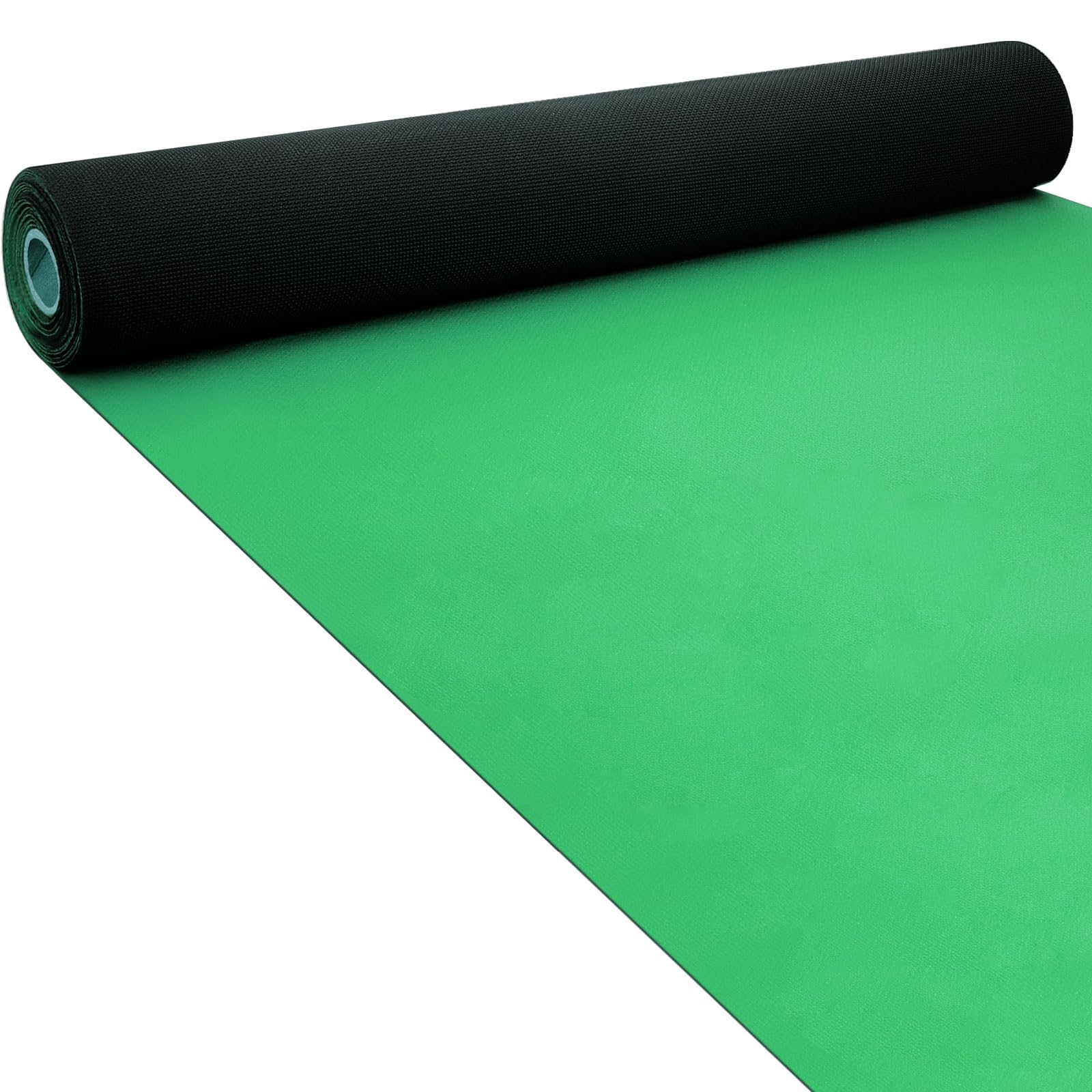 Tapis de couloir néoprène vert 3m chemin de table sol antidérapant de mariage