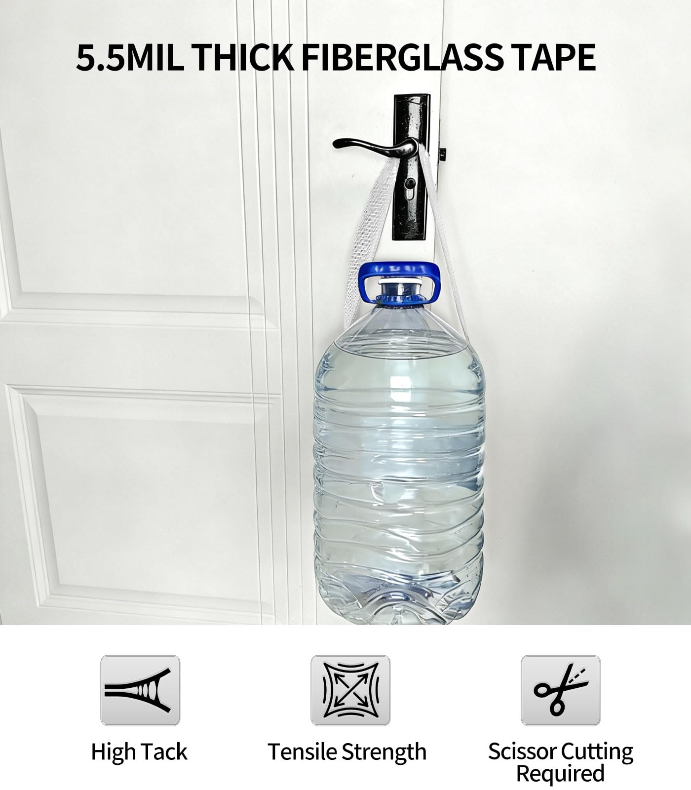 Transparent Fiberglass Tape - Heavy Duty & Strong -3 Transparent Fiberglass Tape - Heavy Duty & Strong -3