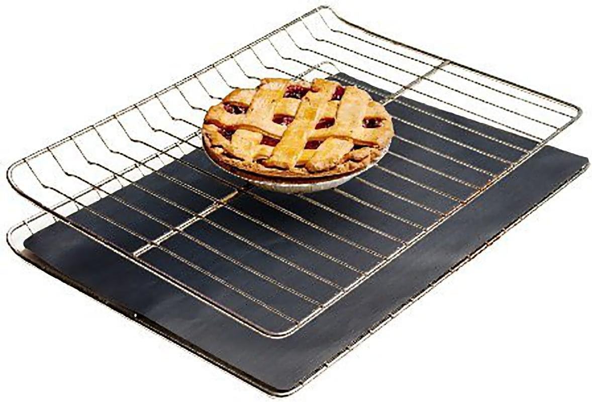 JOBAR INTL INC Toaster Oven Liners, Set of 2, Black,