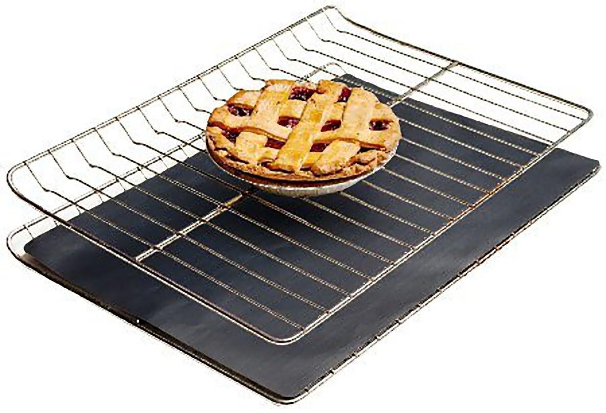 JOBAR INTL INC Toaster Oven Liners, Set of 2, Black,