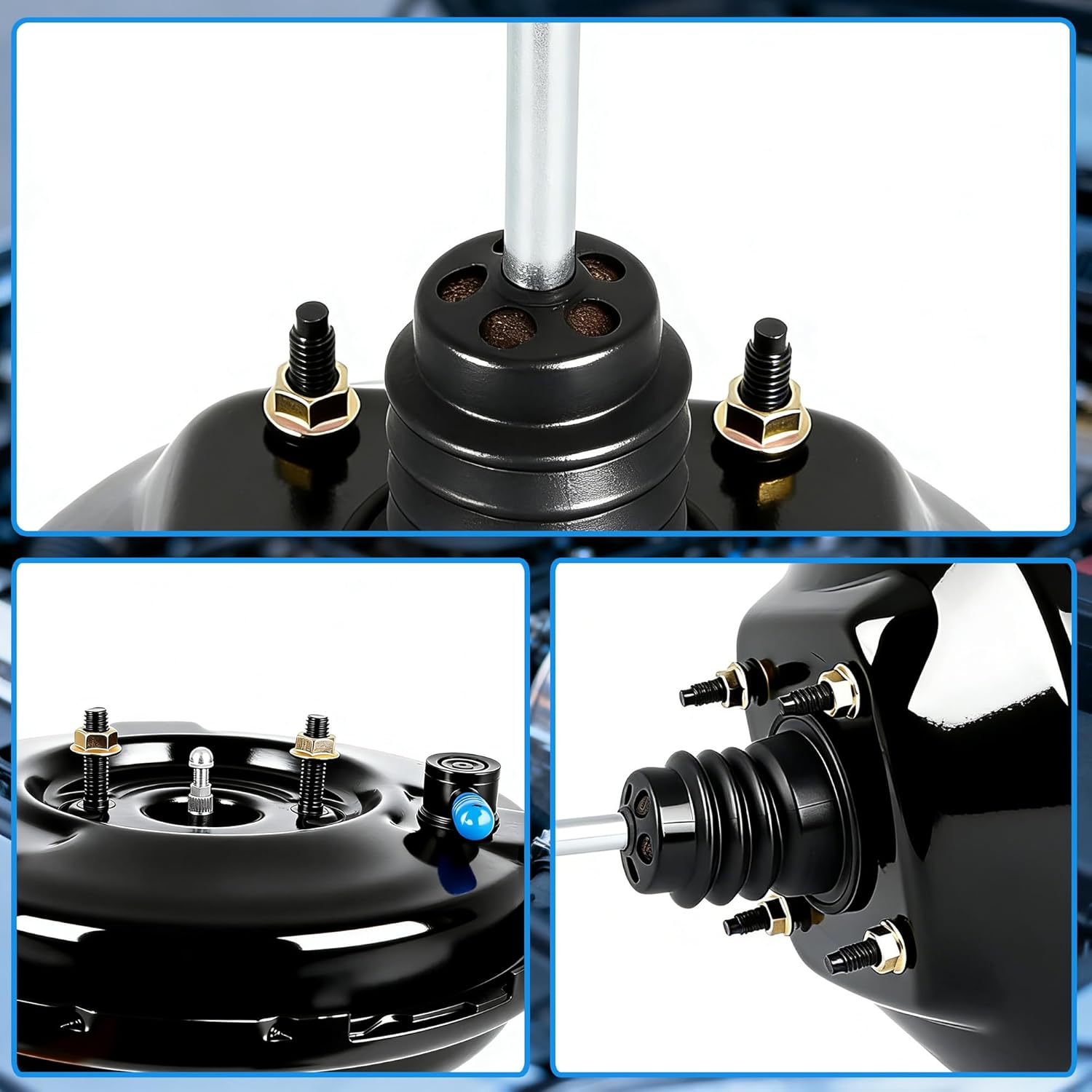 54-73717 Vacuum Power Brake Booster Compatible with Ford F100 F150 F250 Bronco 1979 without Master Cylinder Replaces D9TZ2005C