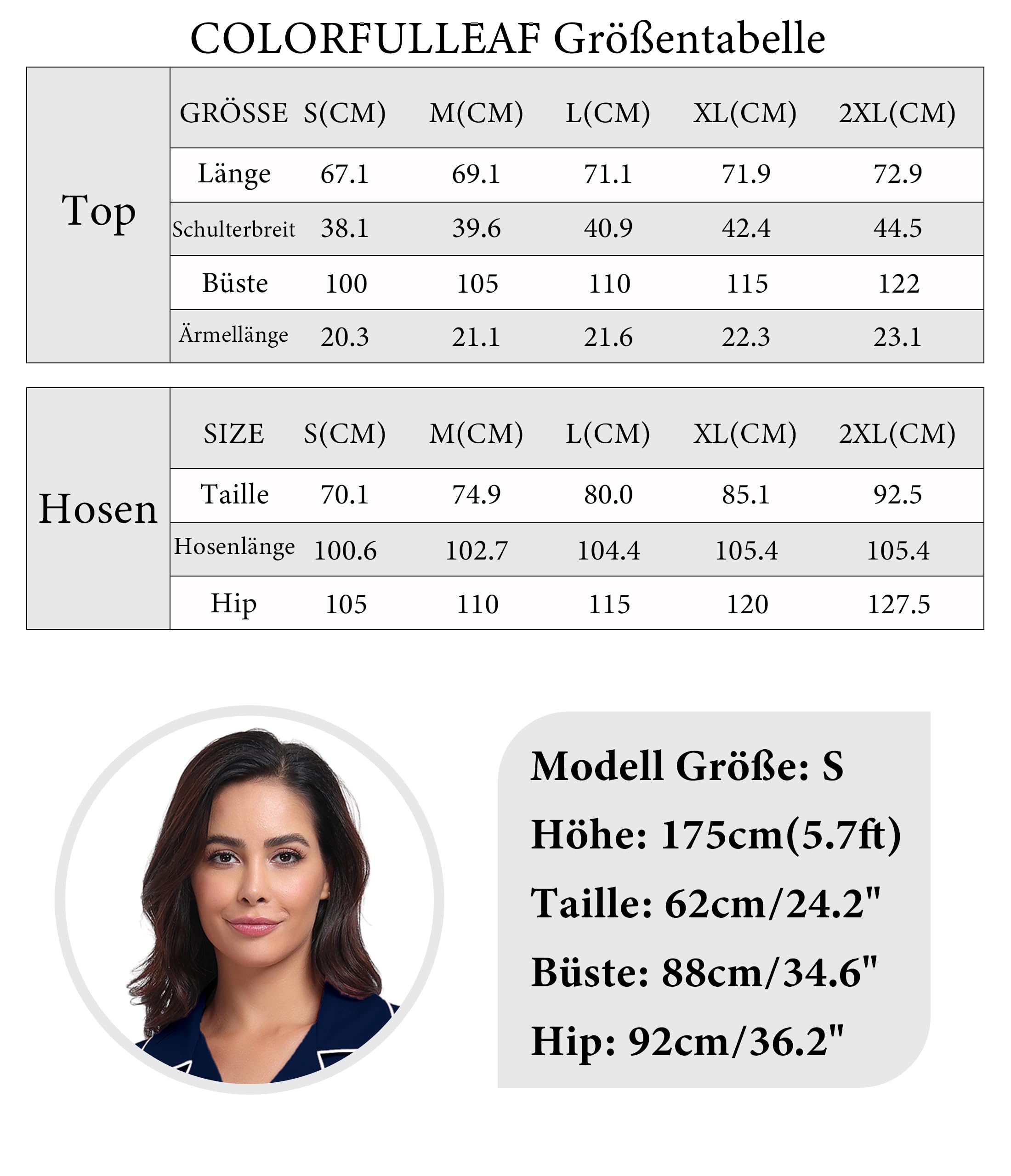 COLORFULLEAF Pyjama pour femme 100 % coton avec boutonnière, manches longues, ensemble de pyjama deux pièces pour la maison