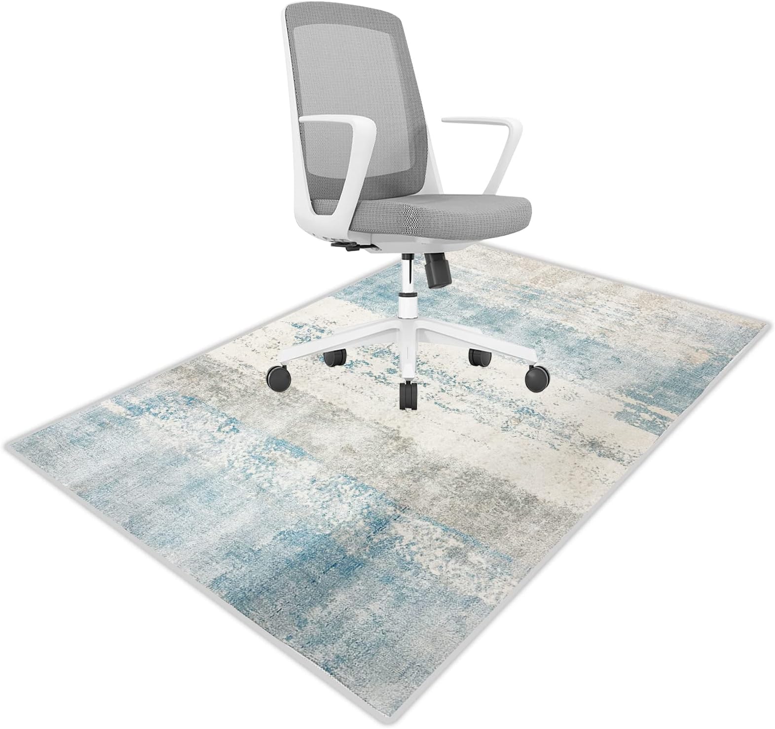 Office Chair Mat for Hardwood Floor, Anti-Slip Desk Chair Mat, Chair Rugs Floor Protectors Mat, Computer Chair Mat for Rolling Chair, Chair Carpet Mat for Home Office（36"X48"）