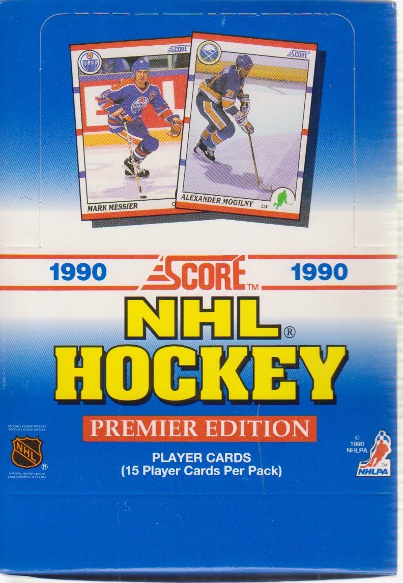 199091 Score Hockey Premier Edition Box 36 Packs (15 Cards