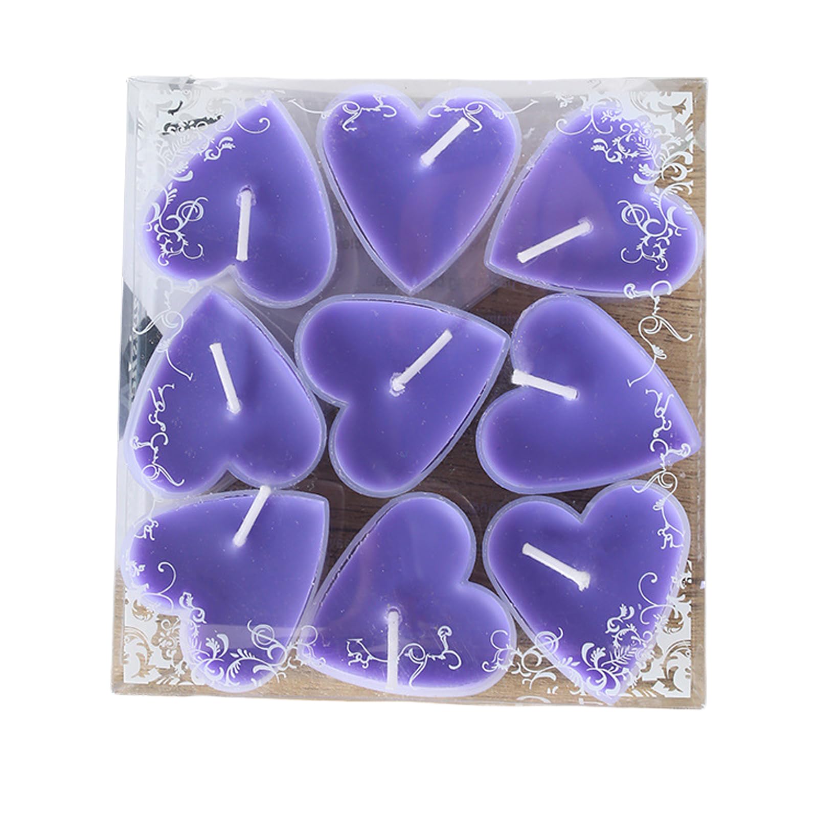 Kalttoy 9 Christmas Tealights with Heat Safe Holders Tealight for Safe Use on Mantels Tables and Windowsills Holiday Table Setting