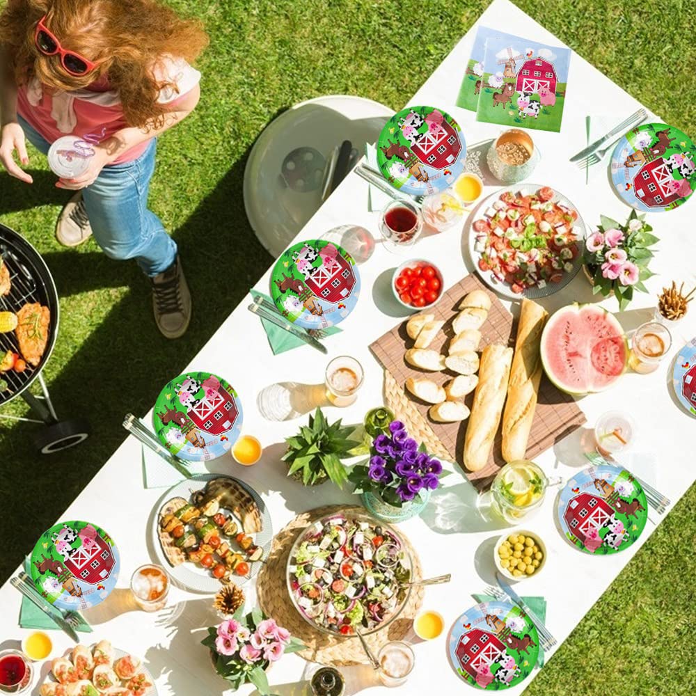Paardenpartyset voor 16 gasten, borden, bekers, servetten, 52-delig, voor verjaardagsfeest en feest Paardenpartyset voor 16 gasten, borden, bekers, servetten, 52-delig, voor verjaardagsfeest en feest