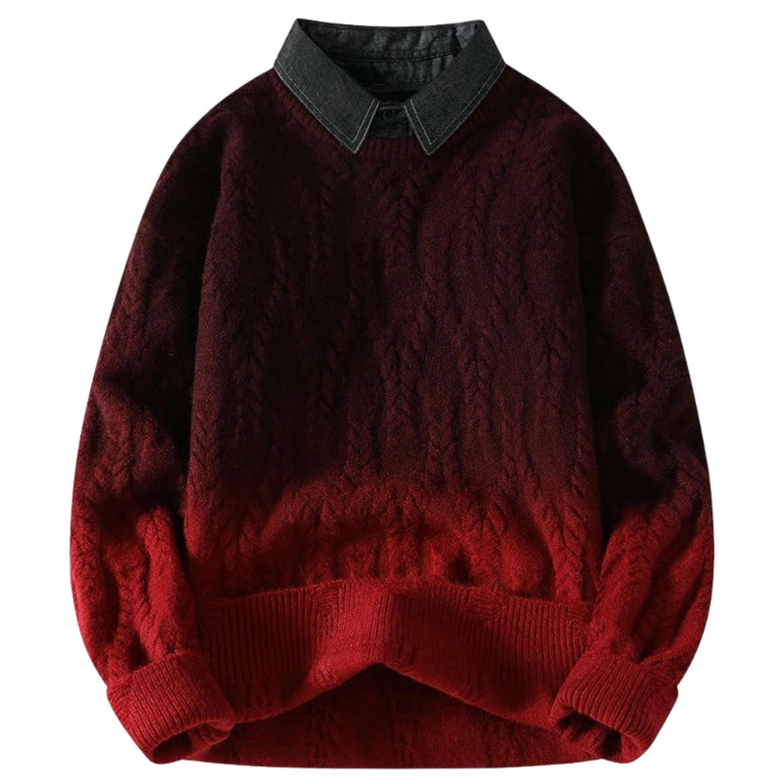 Pull homme tricot doux anti-froid pour ne plus frissonner - 8