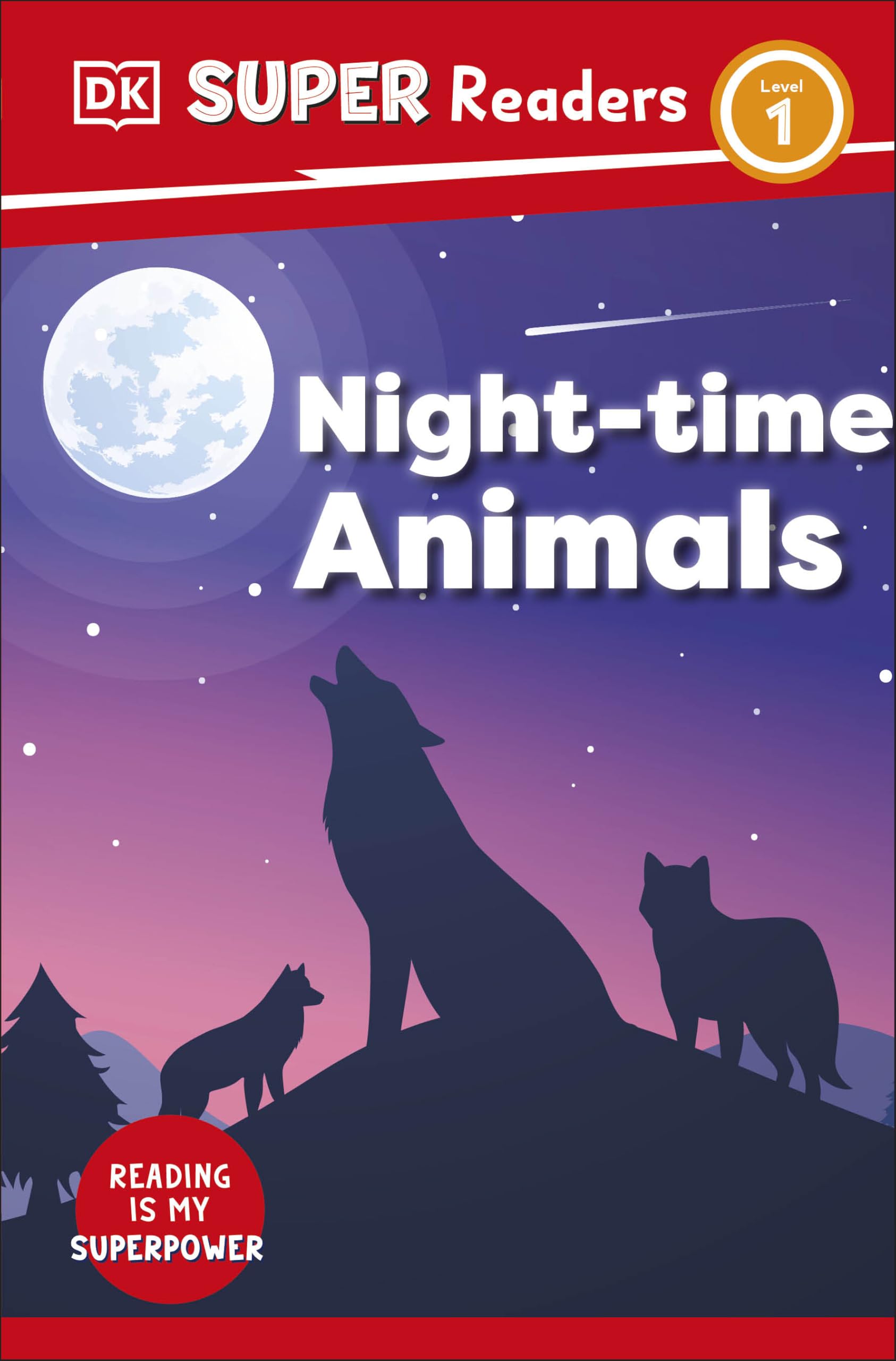 DK Super Readers Level 1 Night-time Animals
