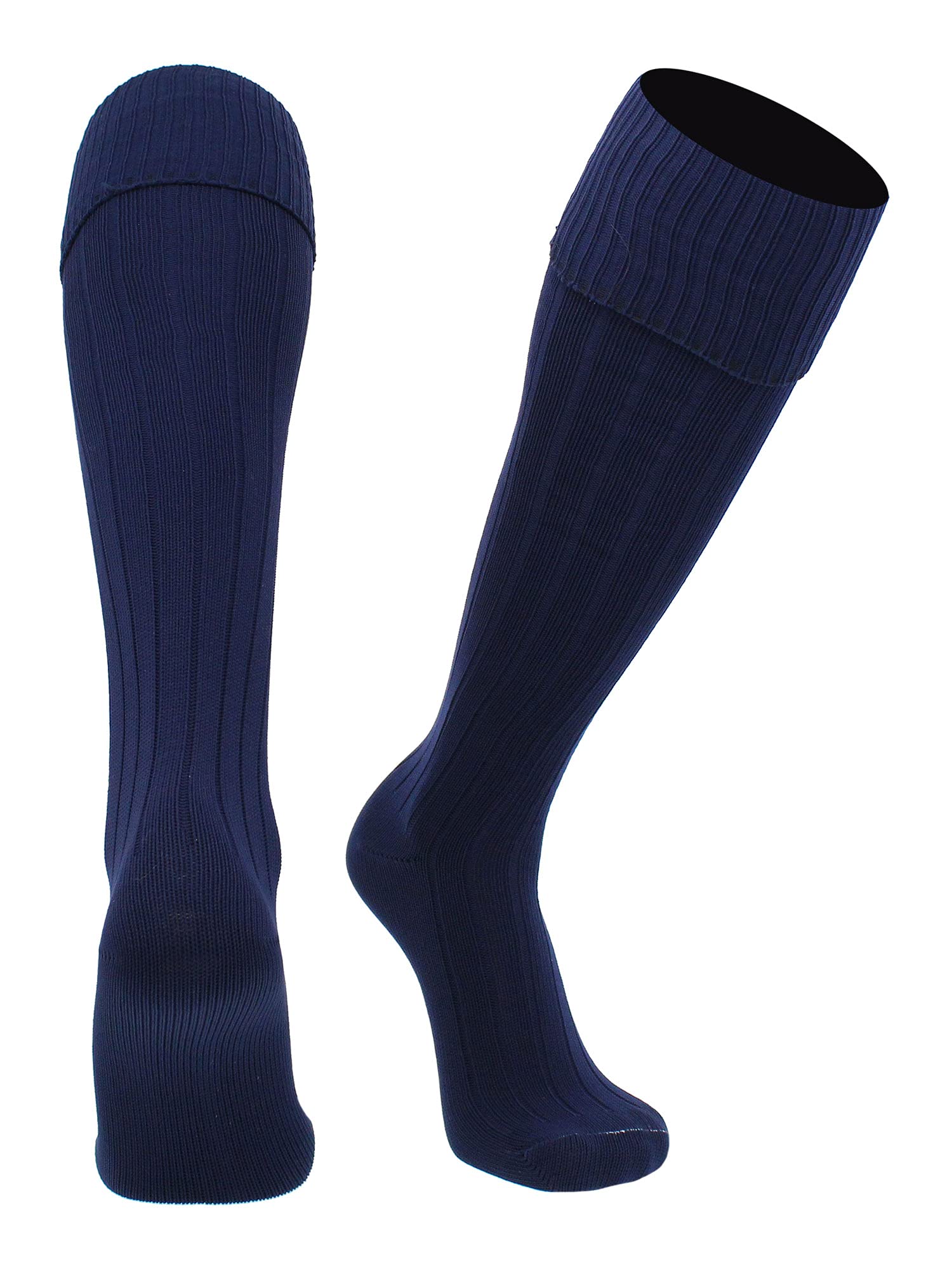 Soccer Socks With Fold Down Top - European Style for Adults - Men and Women