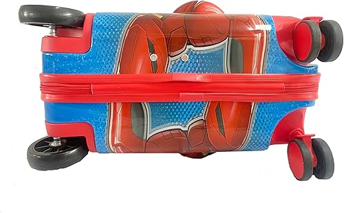 Miniatura 6 de Fast Forward Marvel Heroes Ride on Suitcase for Kids, 18'' Suitcase with Seat for Kids, Cute Lightweight Kids Travel Suitcase Trolley