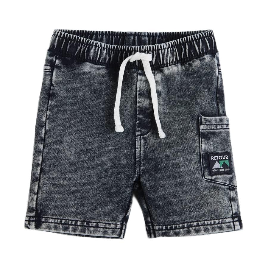 Shorts bébé garçon Bruno bleu marine idéal pour les journées de jeux au parc