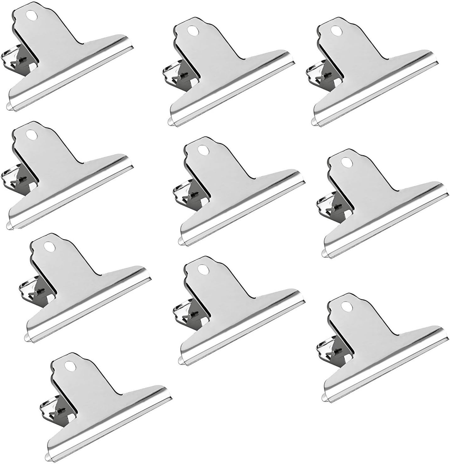 Alco-Albert 773S27 Metal Paper Clip, Pack of 10, 150 mm, Nickel-Plated