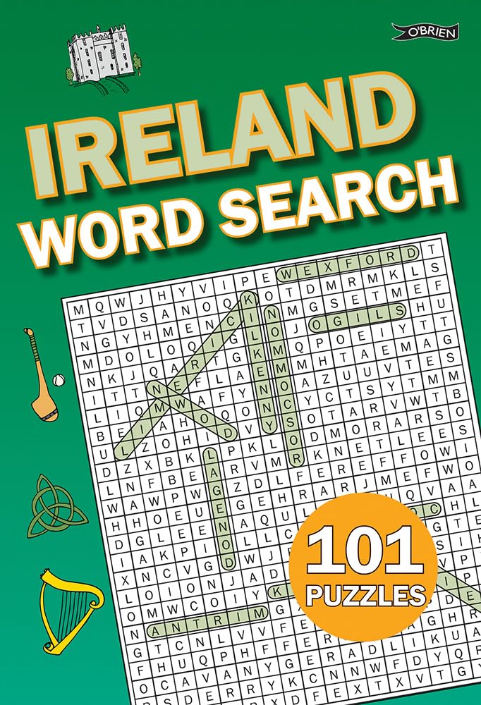 Ireland Word Search: 101 Puzzles