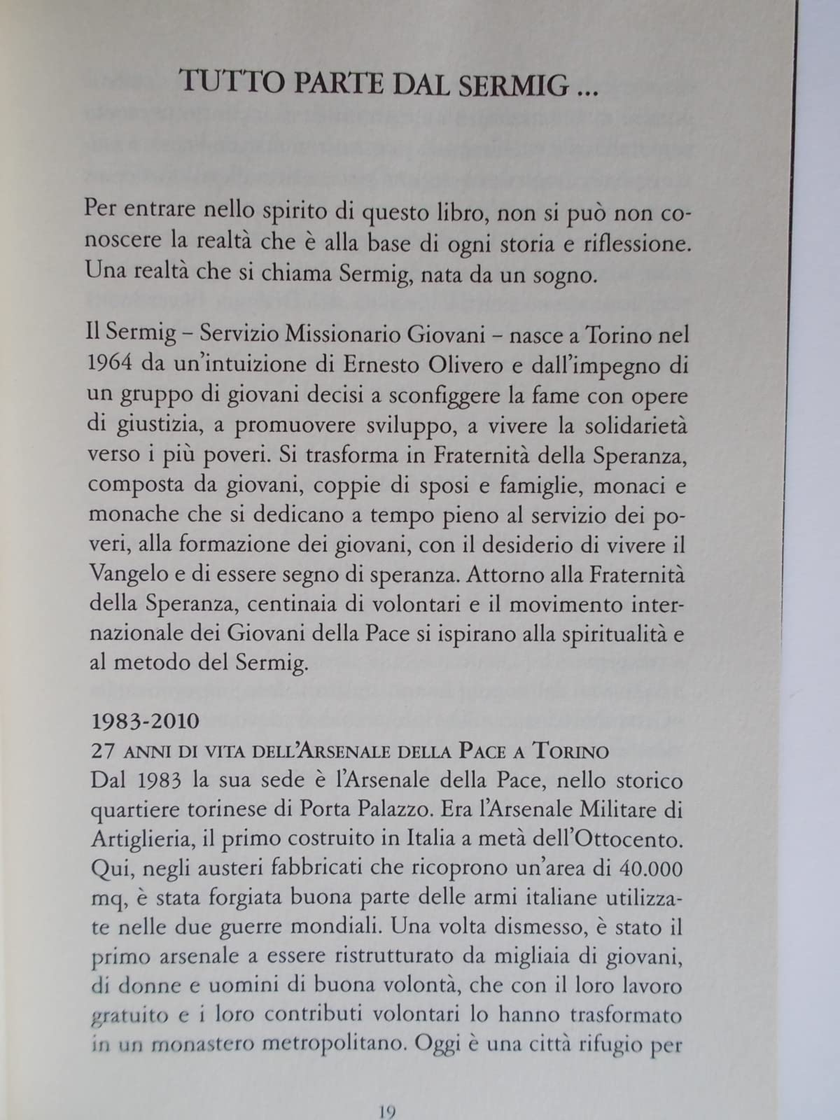 Per una Chiesa scalza