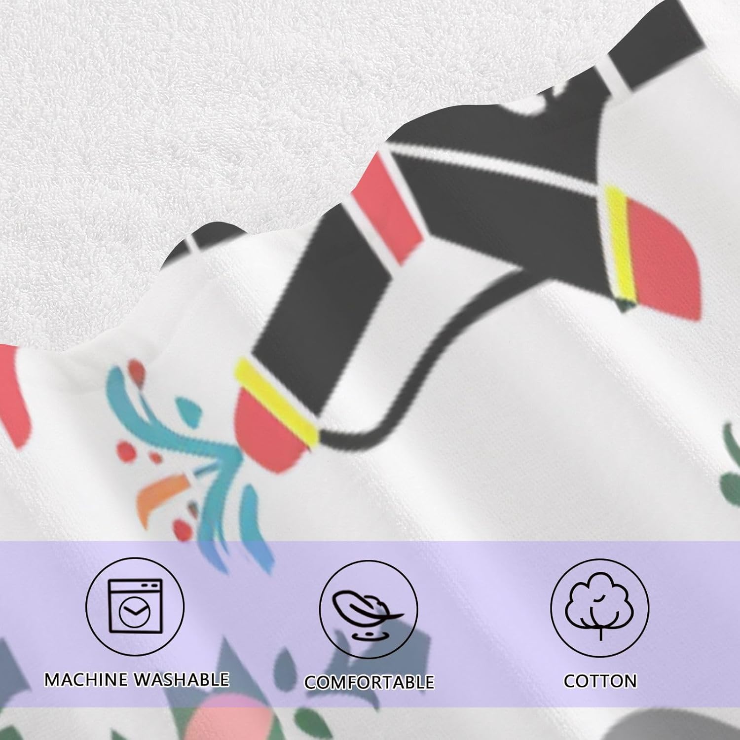 Hand Towels Premium Soft and Highly Absorbent Nutcrackers Painting 2 Pcs Towels for Bathroom Set 100% Cotton Decorative Face Towels