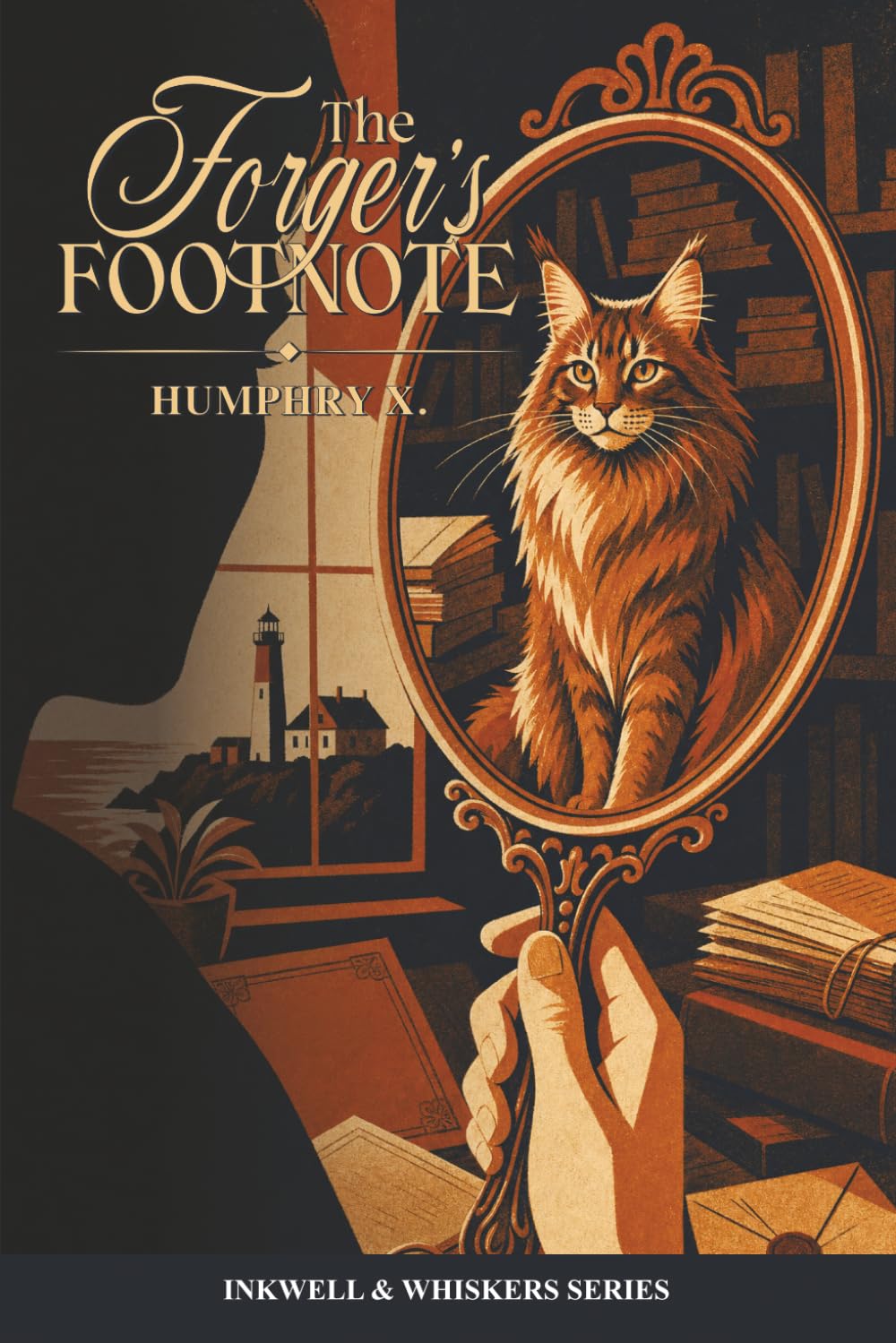 The Forger's Footnote: An Inkwell & Whiskers Cozy Mystery (Book 5)