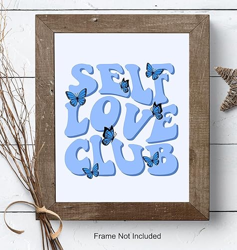 Miniatura 8 de Póster inspirador de decoración de habitación de moda, decoración de pared de amor propio para mujeres, arte de pared motivacional de estilo retro