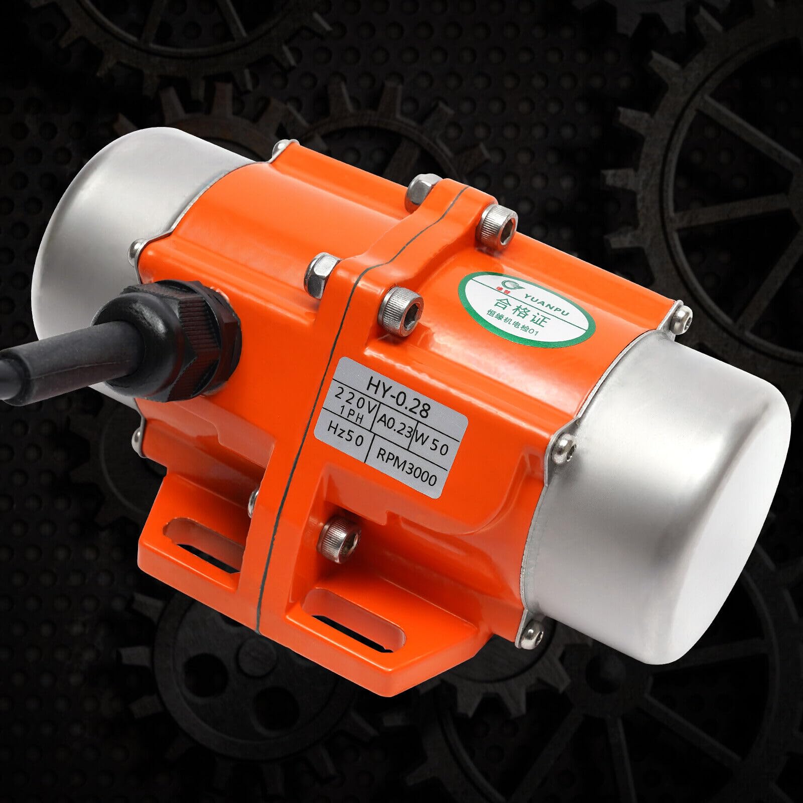 50 W Vibratore per calcestruzzo vibrante elettrico 3000 giri/min AC 220 V Motore potente] - Vibratore per calcestruzzo 50 W AC 220 V - Motore potente per lavori di costruzione