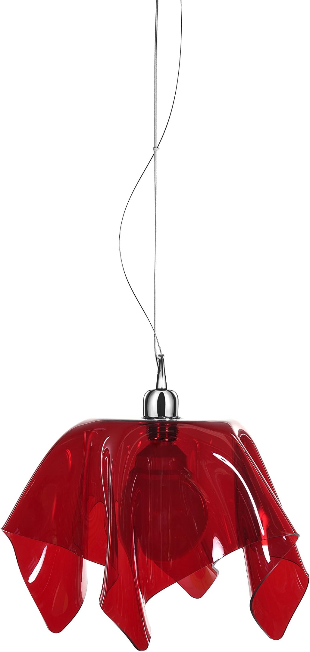 IPLEX Suspension Lamp drappeggi D 'Autore White