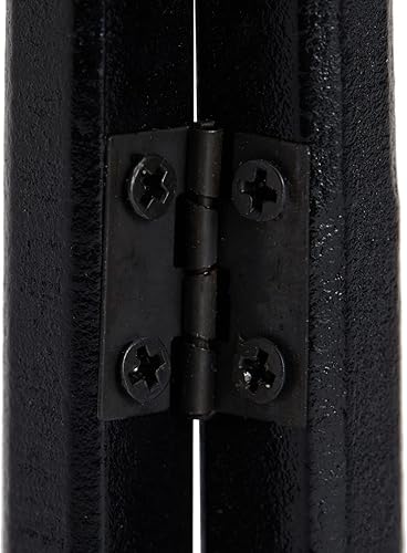 Miniatura 6 de Juvale Paquete de 6 soportes de madera para exhibición, caballetes de madera compactos negros de 6 pulgadas, soportes de placa ligeros y resistentes