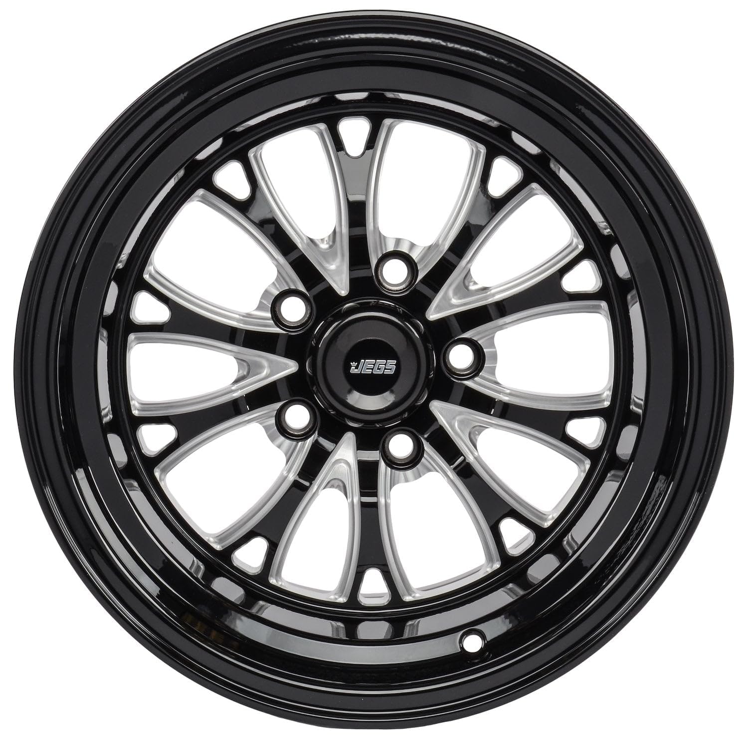 SSR Spike Wheel [Size: 15 x 10] Gloss Black | SSR Spike Wheel Gloss Black for mounting the tire and supporting vehicle movement; cast aluminum and aluminum construction product thumbnail 3