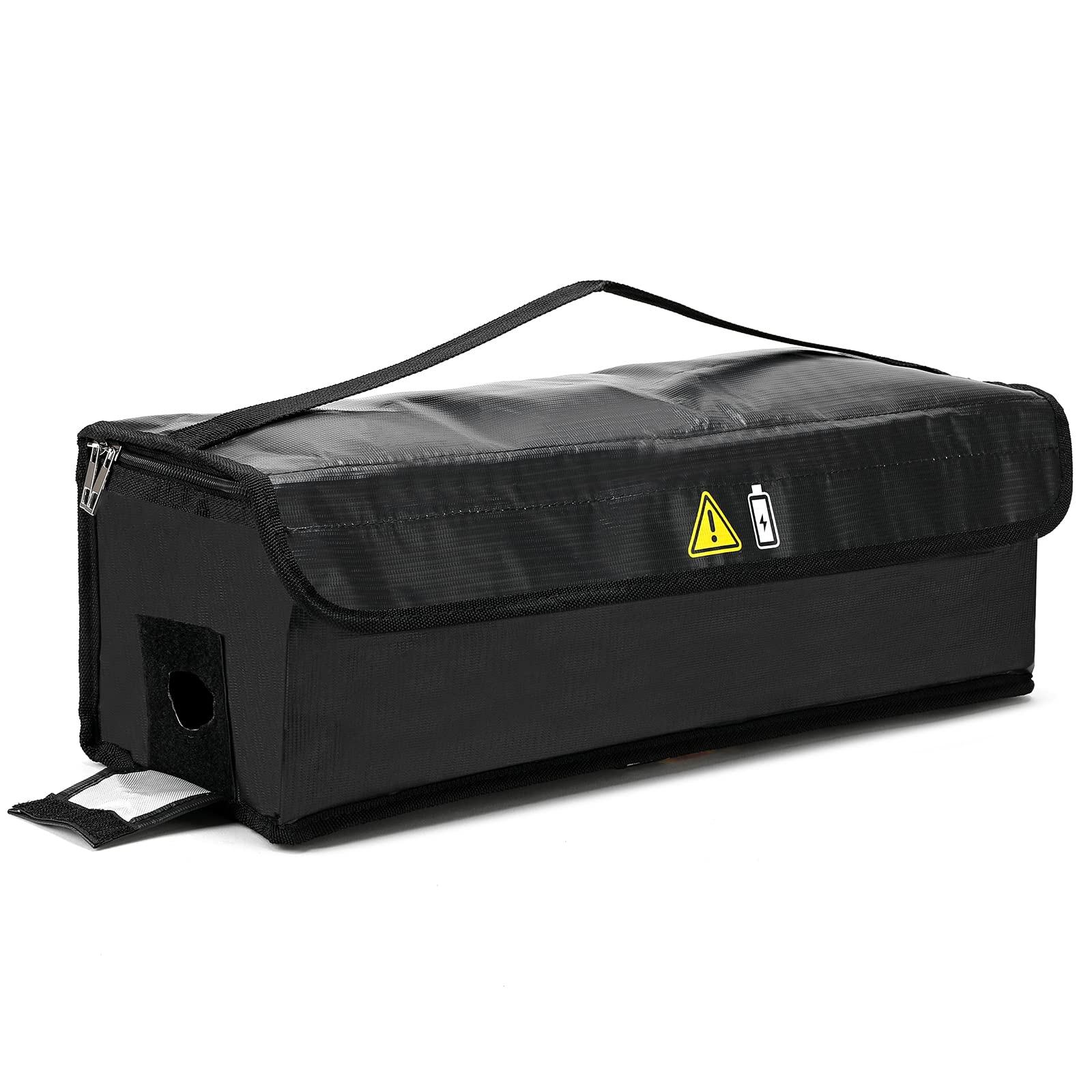 E-bike Accu Tas Fireveilig, Beschermende Fireveilige Doos voor Accu's Explosiebestendige Lipo Fiets, Veilige Tas voor E-bike, Accu Beschermhoes Grote Batterijopbergingsaccessoires (L-51,8x14,5x15 cm E-bike Accu Tas Fireveilig, Beschermende Fireveilige Doos voor Accu's Explosiebestendige Lipo Fiets, Veilige Tas voor E-bike, Accu Beschermhoes Grote Batterijopbergingsaccessoires (L-51,8x14,5x15 cm
