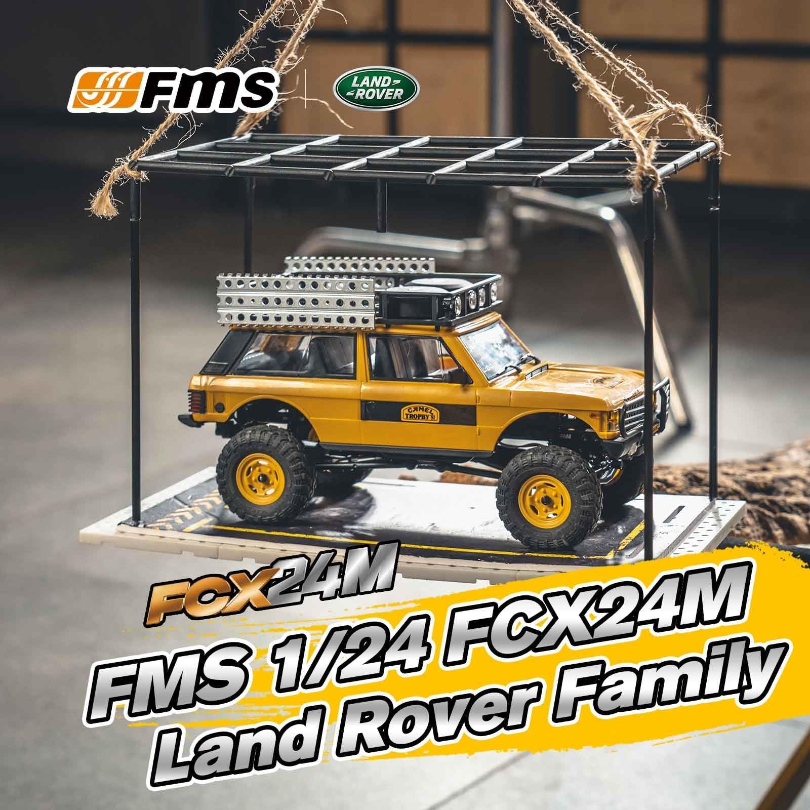 Amazon.co.jp: FCX24MS FMS 1/24 RCクローラー、ランドローバー