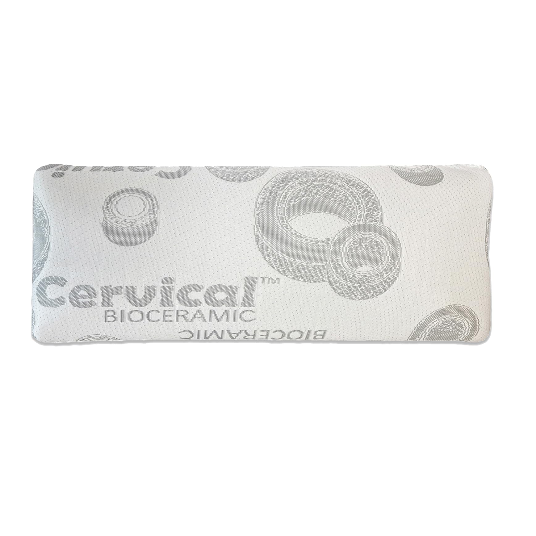 ECODE Memory Foam Pillow 135 cm – High Firmness and Washable Thermoregulating Cover for a More Natural Sleep