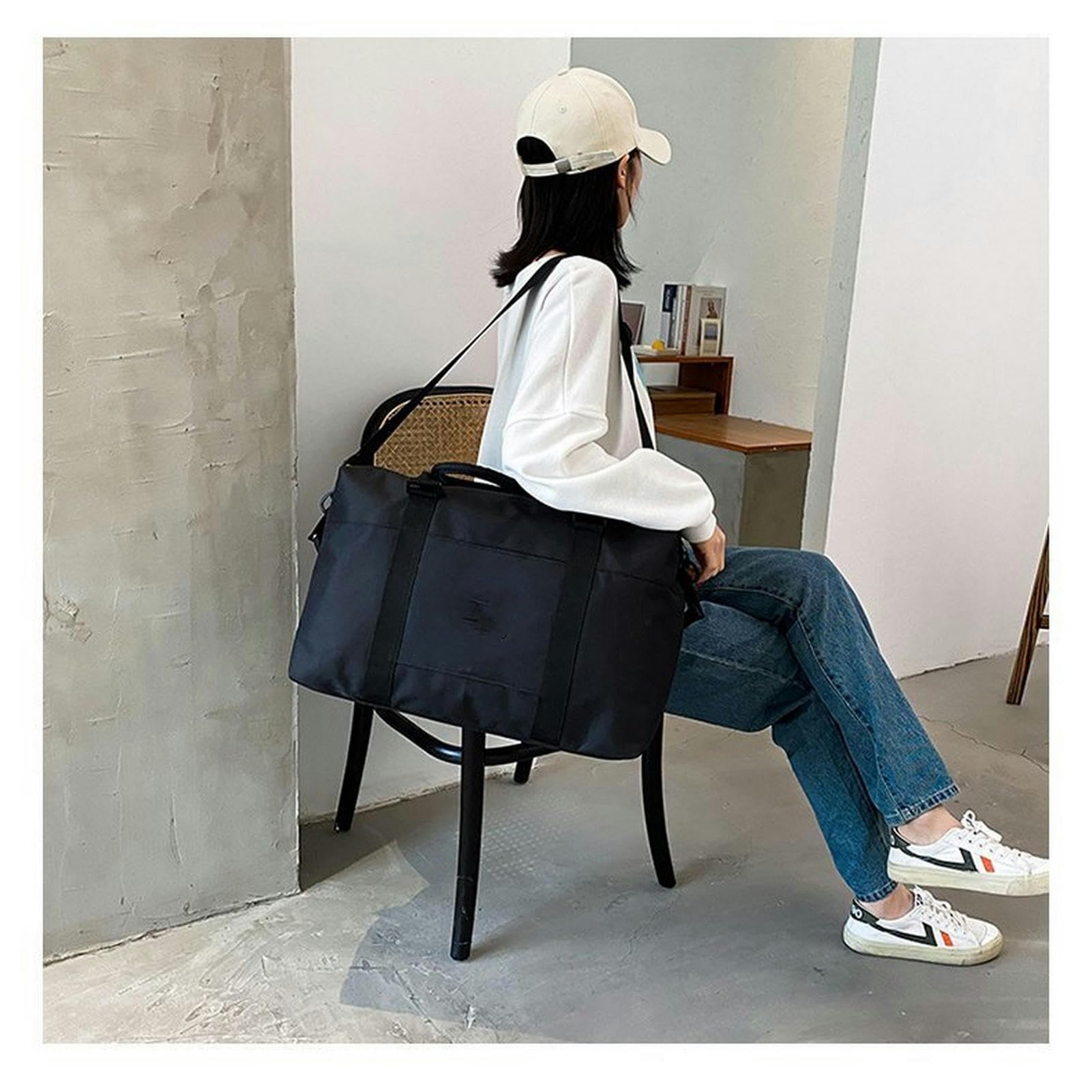 handgepäck Tasche Reisetasche Herren Fitness Bag Female Yoga Buns Fitness Sporttasche