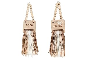 Dedecove Open Closed Sign - Bathroom in Use Signs for Door