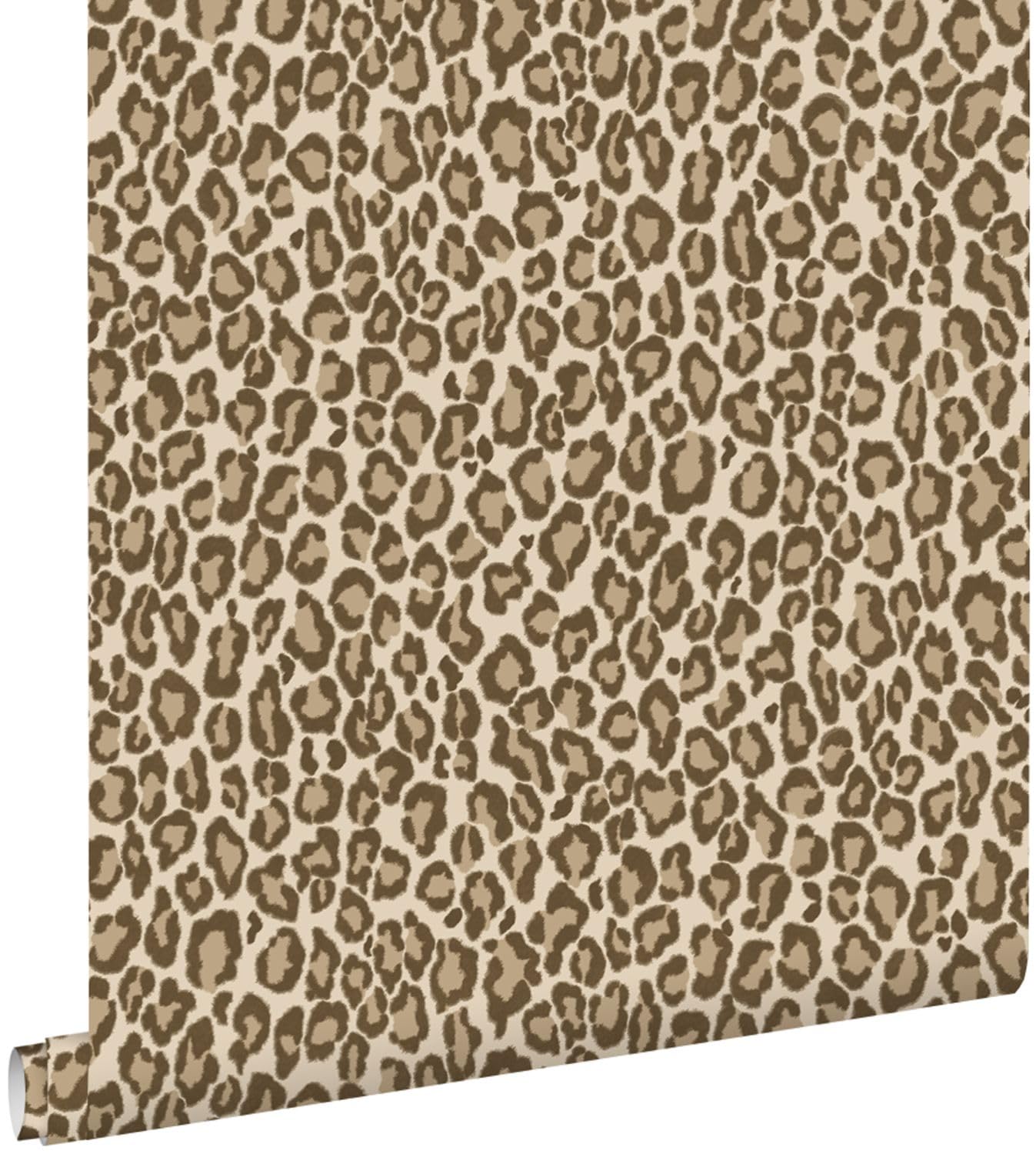 ESTAhome papier peint peau de léopard marron - 139152-0,53 x 10,05 m