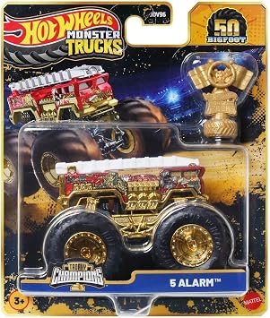 Hot Wheels Monster Trucks Trophy Champions - 5 Alarm