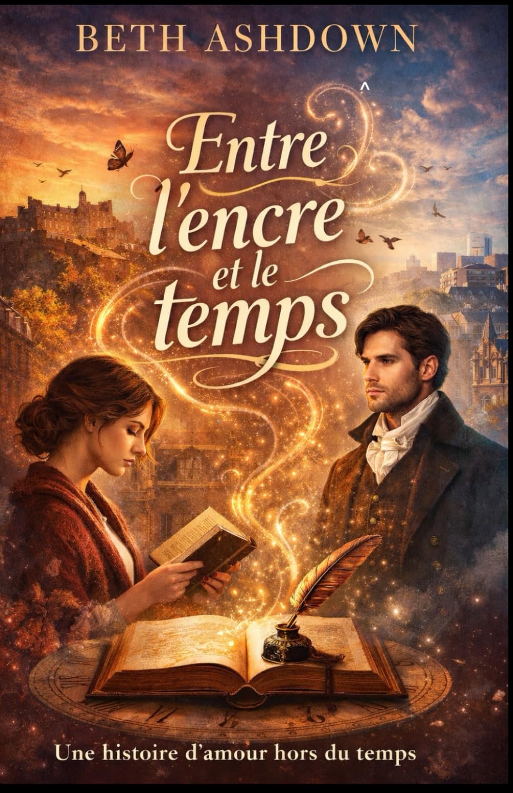 Entre l’encre et le temps: Une histoire d’amour hors du temps qui répare les cœurs