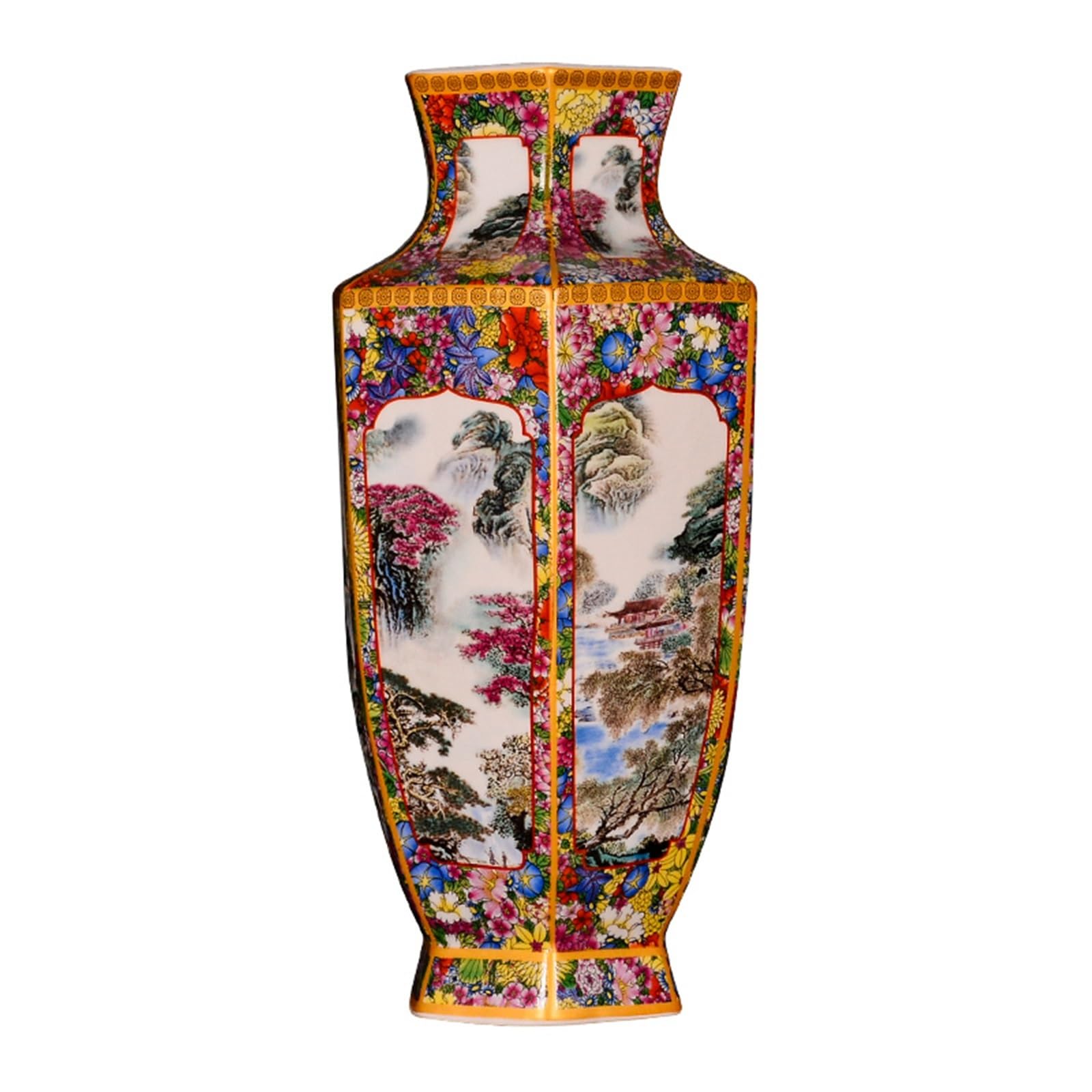 Vase en céramique de Jingdezhen : l'excellence de l'artisanat chinois d'art pour salon