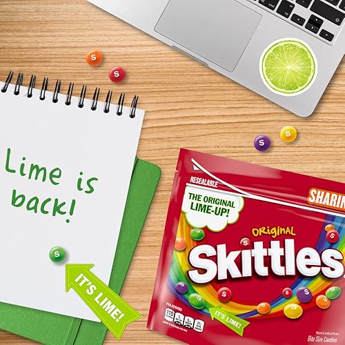 Miniatura 6 de SKITTLES Bolsa original de tamaño compartido de caramelo 156 onzas