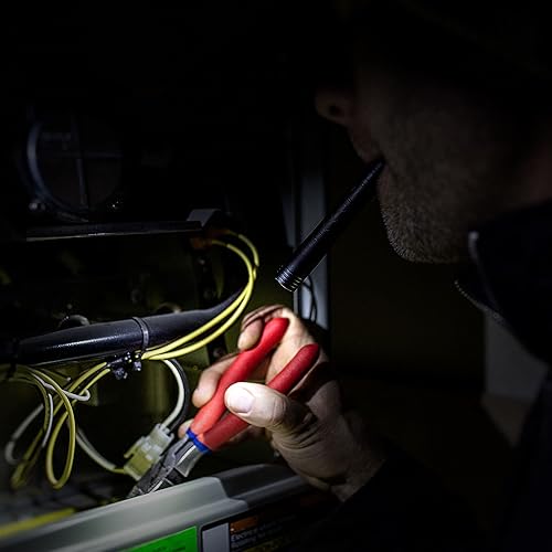 Miniatura 7 de LUXPRO B09BZWKHGL Linterna LED, resistente al agua, funciona con pilas, brillo ajustable, 180 lúmenes