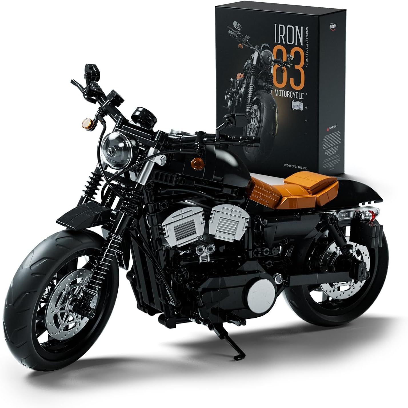 Amazon.co.jp: Nifeliz Iron 83 バイクブロック 大人向け乗り物