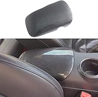 Vista 1 de Funda para reposabrazos de consola central, compatible con accesorios Ford Mustang 2015, 2016, 2017, 2018, 2019, 2020, 2021, 2022, 2023 y 2024