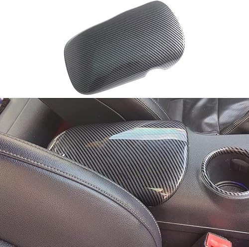 Cubierta interior para reposabrazos de consola central para accesorios Ford Mustang 2015 2016 2017 2018 2019 2020 2021 2022