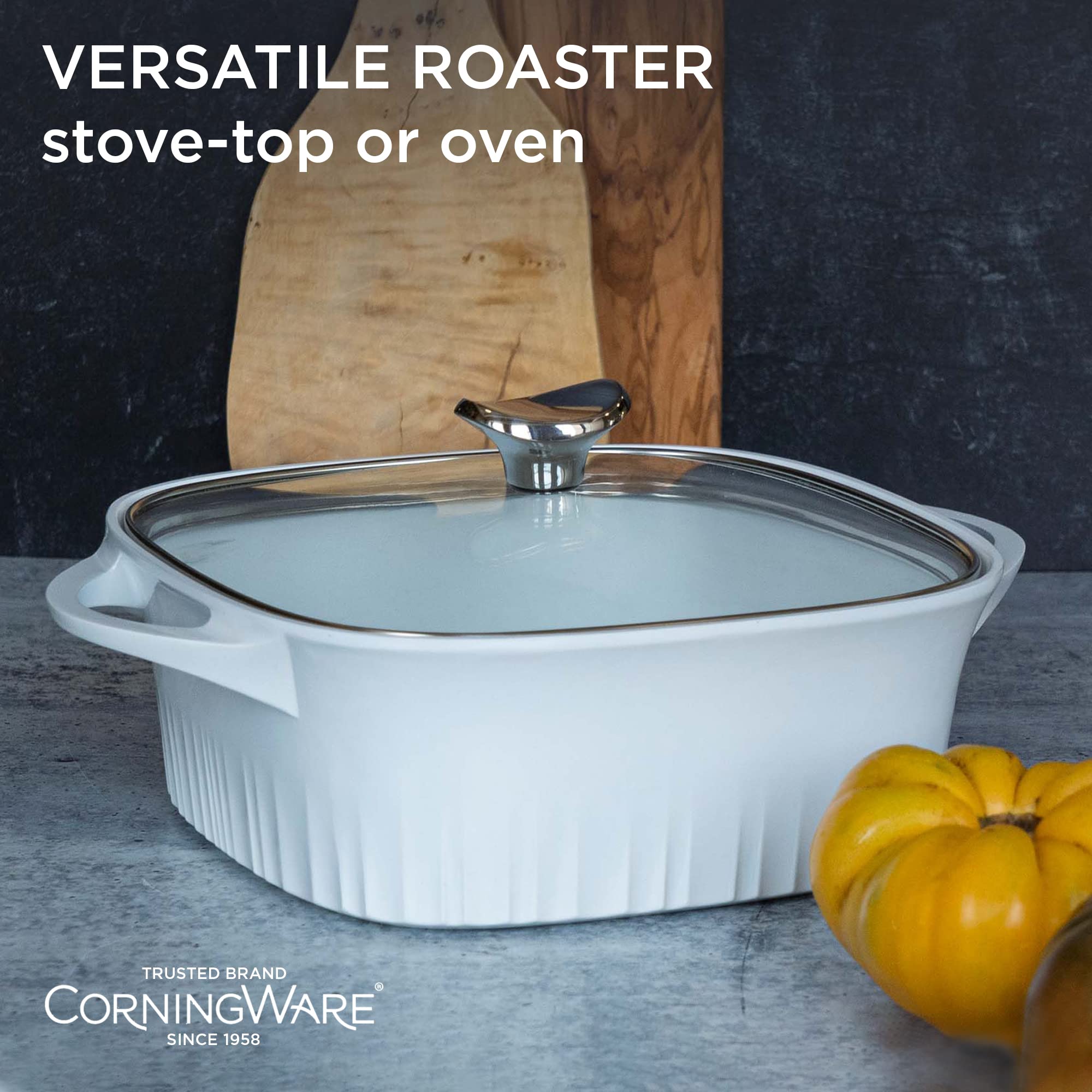 Amazon | CorningWare ノンスティック3.2クォート クイックヒート