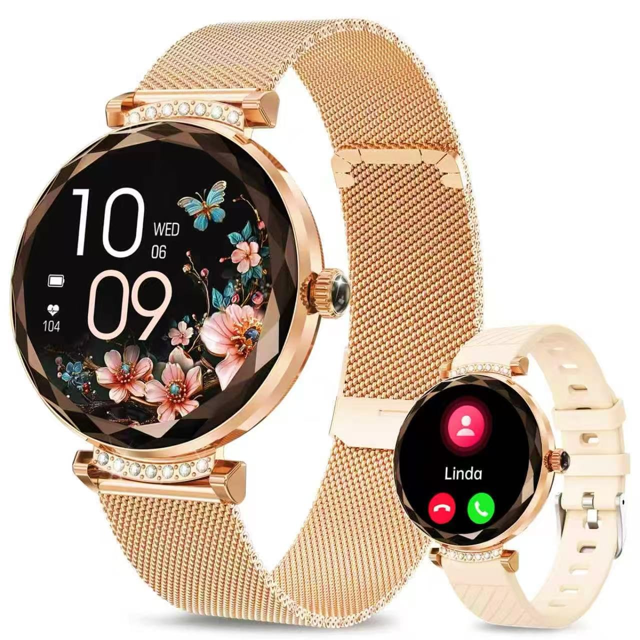 Amazon.com: niolina Smart Watches for Women Answer/Make Call  display picture 1