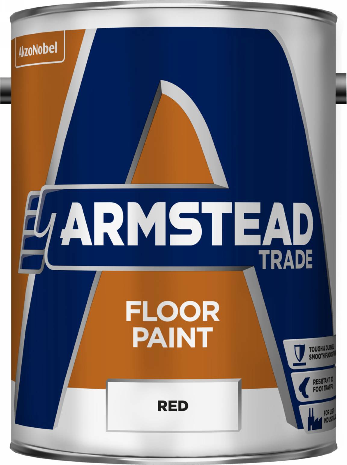 Armstead Red 5218612 5L Trade Floor Paint