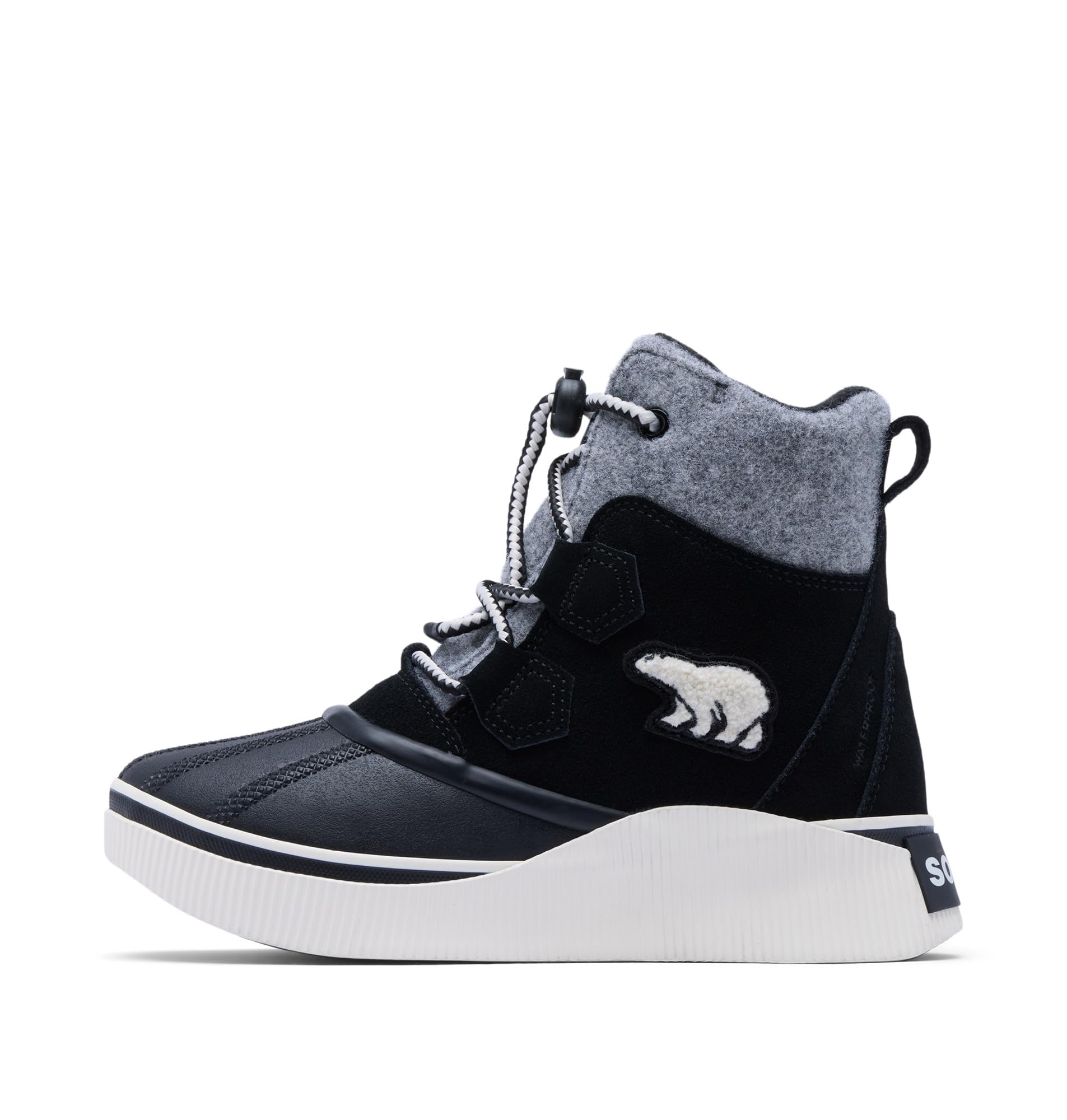 Sorel Botas de invierno unisex para niños grandes Out N About 4 Chillz WpCasual